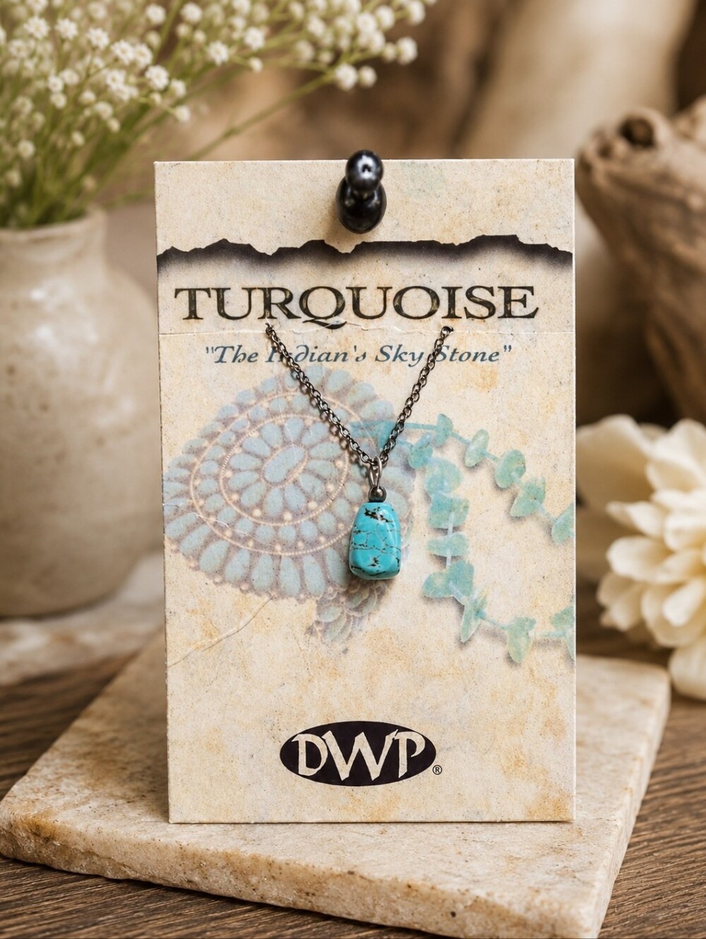Turquoise Pendant Necklace